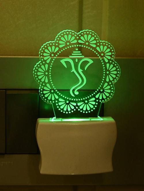 wall lamp, night lamp, led lamp, decorative light, plug lamp, automatic light change lamp, unbreakable lamp - 18823798 - Very Small Image - 1