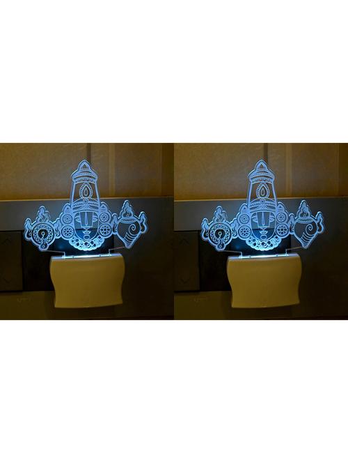 wall lamp, night lamp, led lamp, decorative light, plug lamp, automatic light change lamp, unbreakable lamp - 18823817 - Very Small Image - 1