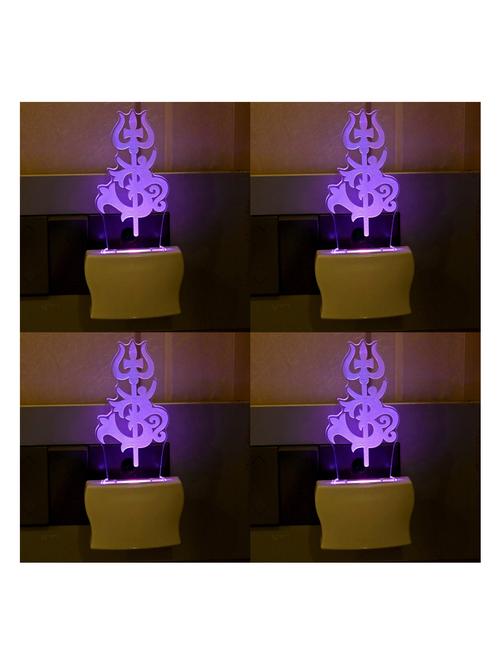 wall lamp, night lamp, led lamp, decorative light, plug lamp, automatic light change lamp, unbreakable lamp - 18823838 - Very Small Image - 1