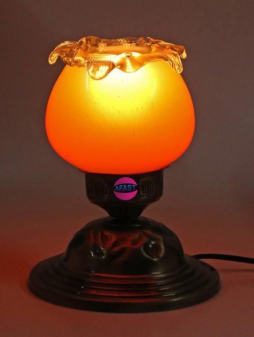 new stylish designer decorative metal table lamp with hand decorative colorful glass shade - 18824753 - Very Small Image - 1