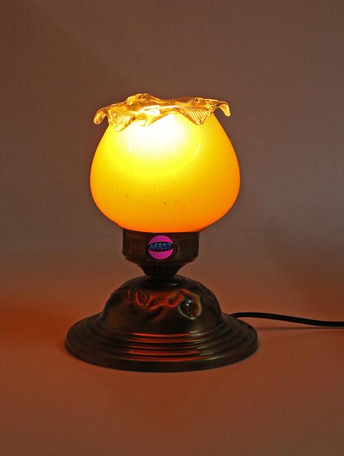 new stylish designer decorative metal table lamp with hand decorative colorful glass shade - 18824757 - Very Small Image - 1