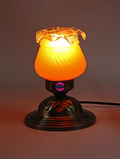 new stylish designer decorative metal table lamp with hand decorative colorful glass shade - 18824769 - Very Small Image - 1