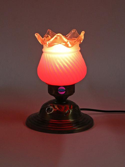 new stylish designer decorative metal table lamp with hand decorative colorful glass shade - 18824781 - Very Small Image - 1