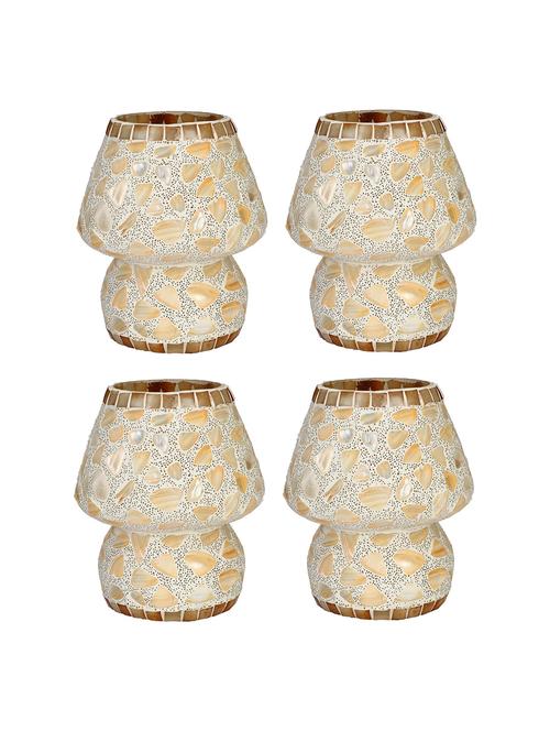 glass mosaic table lamp for designer lighting effect, led compatible - 18825247 - Very Small Image - 1