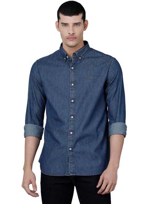mens solid casual shirt - 18825566 - Very Small Image - 1