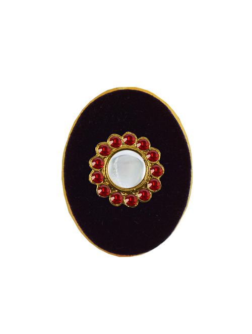 multi colored pin tuck brooch - 18826012 - Very Small Image - 1