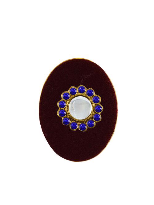 multi colored pin tuck brooch - 18826050 - Very Small Image - 1