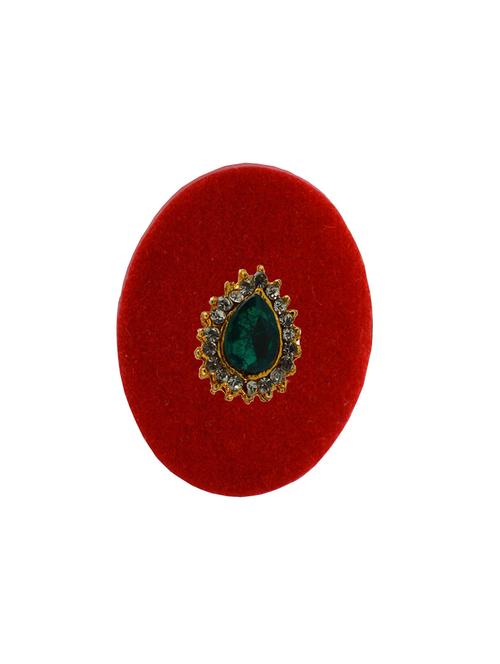 kundun stud acrylic brooch - 18826296 - Very Small Image - 1