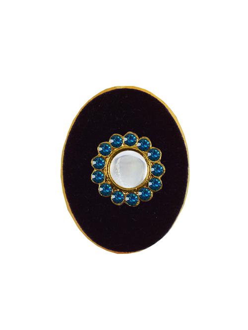 kundun stud acrylic brooch - 18826338 - Very Small Image - 1