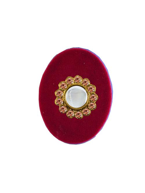 kundun stud acrylic brooch - 18826354 - Very Small Image - 1