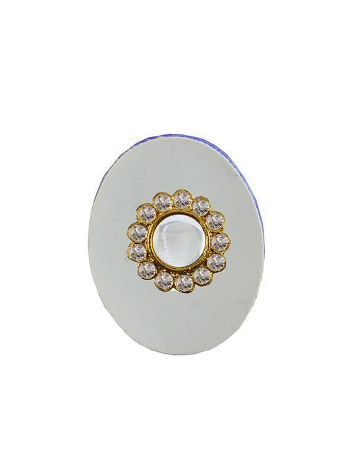kundun stud acrylic brooch - 18826356 - Very Small Image - 1