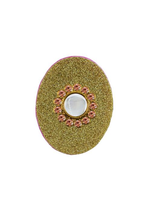 kundun stud acrylic brooch - 18826372 - Very Small Image - 1