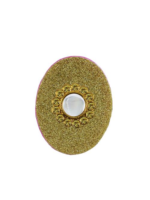 kundun stud acrylic brooch - 18826373 - Very Small Image - 1