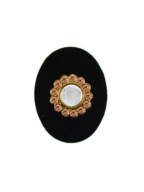 kundun stud acrylic brooch - 18826388 - Very Small Image - 1