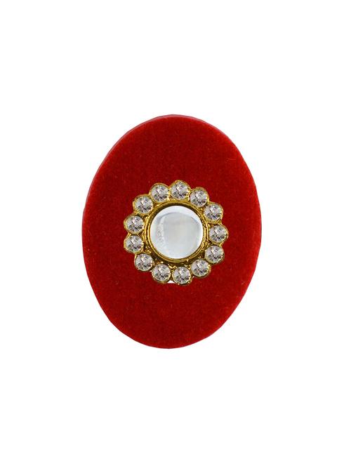 kundun stud acrylic brooch - 18826403 - Very Small Image - 1