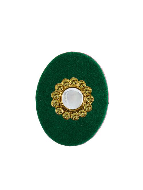 kundun stud acrylic brooch - 18826409 - Very Small Image - 1