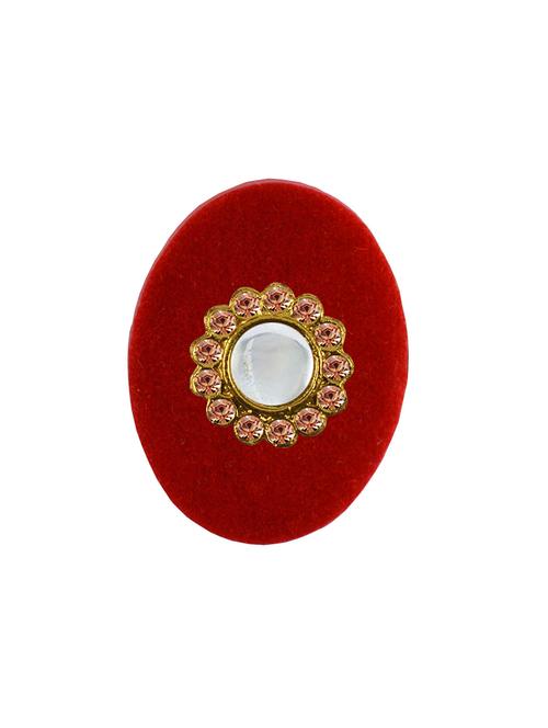 kundun stud acrylic brooch - 18826418 - Very Small Image - 1