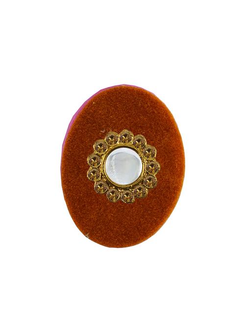 kundun stud acrylic brooch - 18826422 - Very Small Image - 1