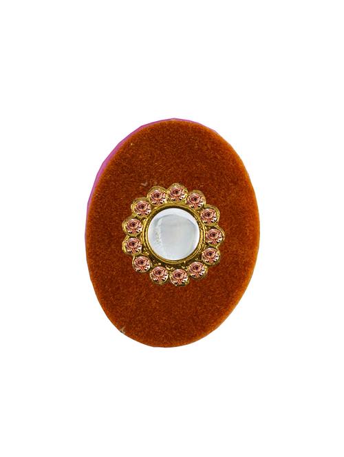 kundun stud acrylic brooch - 18826424 - Very Small Image - 1