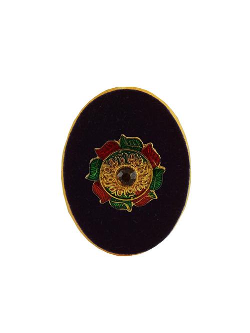 kundun stud acrylic brooch - 18826531 - Very Small Image - 1