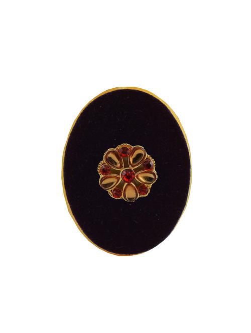 kundun stud acrylic brooch - 18826535 - Very Small Image - 1
