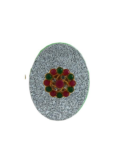kundun stud acrylic brooch - 18826553 - Very Small Image - 1