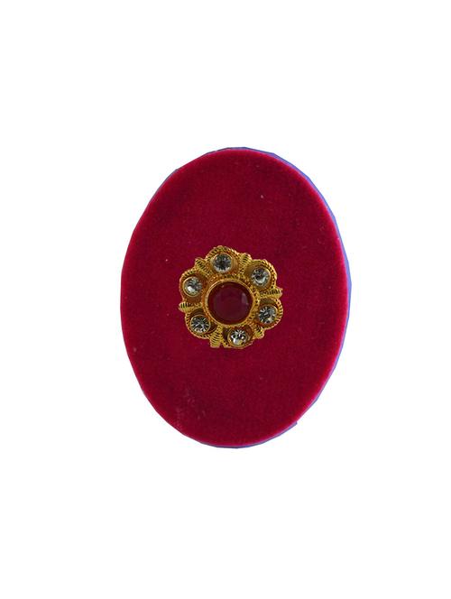 kundun stud acrylic brooch - 18826554 - Very Small Image - 1