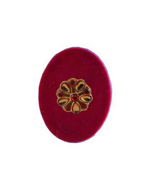 kundun stud acrylic brooch - 18826569 - Very Small Image - 1