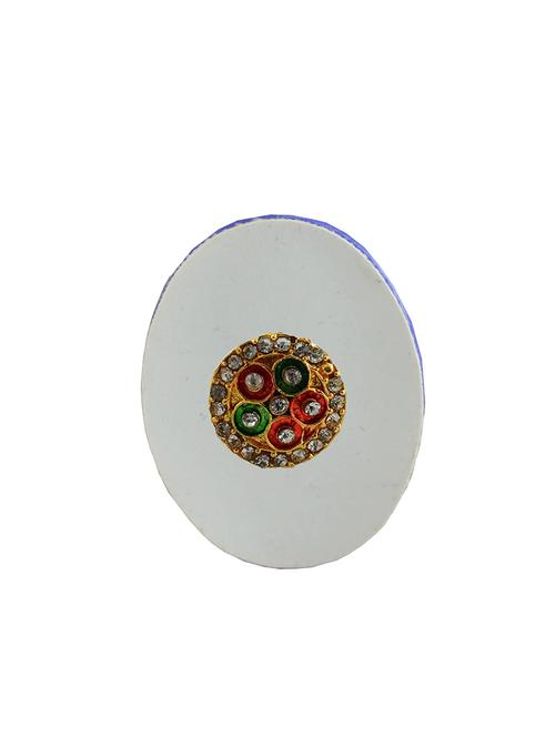 kundun stud acrylic brooch - 18826574 - Very Small Image - 1