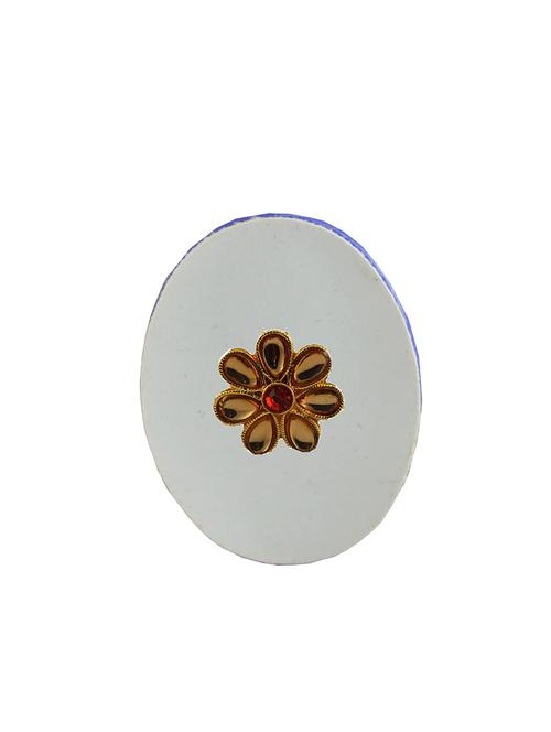 kundun stud acrylic brooch - 18826575 - Very Small Image - 1
