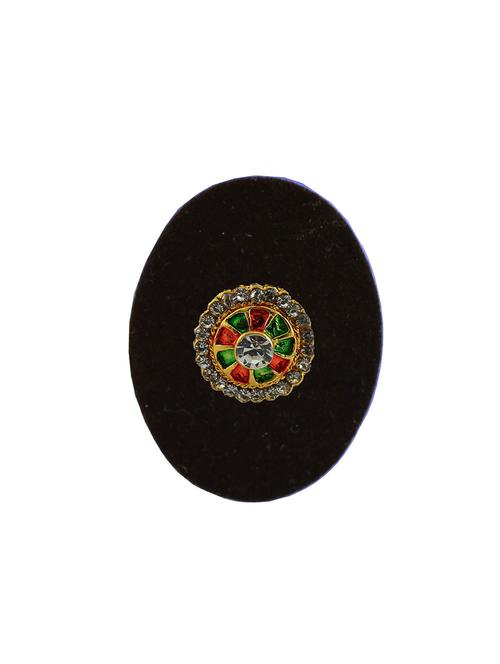 kundun stud acrylic brooch - 18826682 - Very Small Image - 1