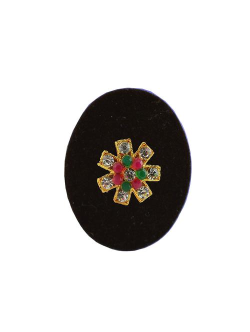 kundun stud acrylic brooch - 18826687 - Very Small Image - 1