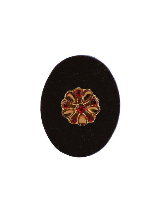 kundun stud acrylic brooch - 18826690 - Very Small Image - 1