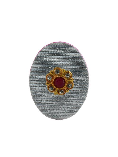 kundun stud acrylic brooch - 18826691 - Very Small Image - 1