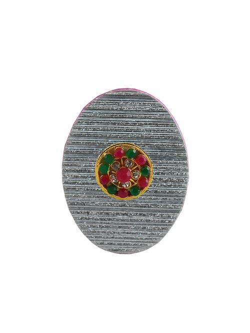 kundun stud acrylic brooch - 18826692 - Very Small Image - 1