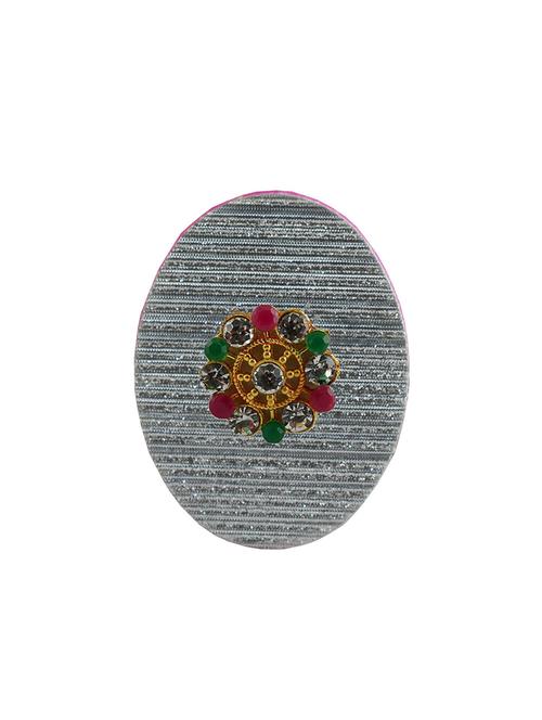 kundun stud acrylic brooch - 18826696 - Very Small Image - 1
