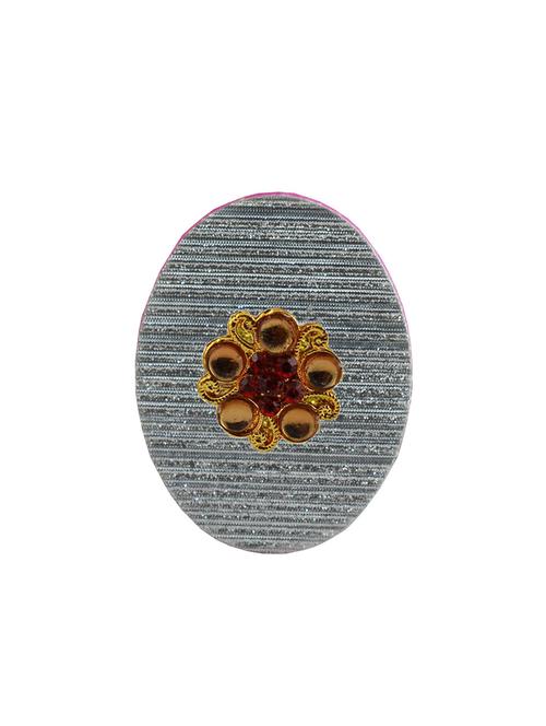 kundun stud acrylic brooch - 18826705 - Very Small Image - 1
