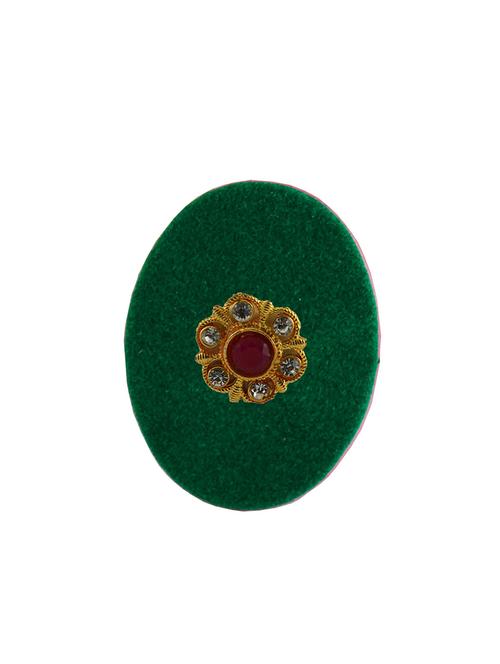 kundun stud acrylic brooch - 18826708 - Very Small Image - 1