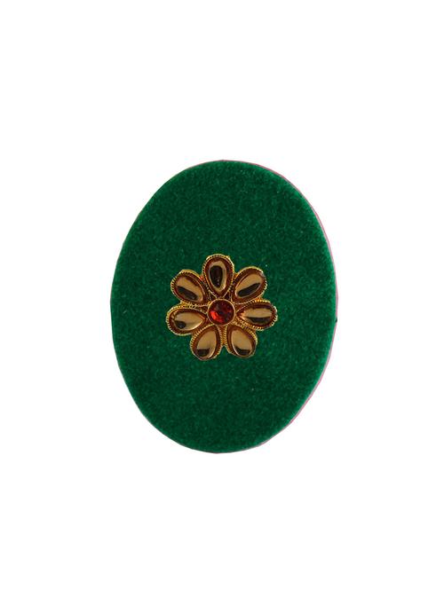 kundun stud acrylic brooch - 18826712 - Very Small Image - 1