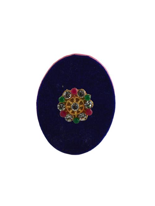kundun stud acrylic brooch - 18826729 - Very Small Image - 1