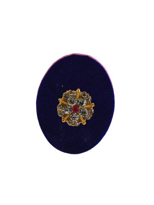 kundun stud acrylic brooch - 18826732 - Very Small Image - 1