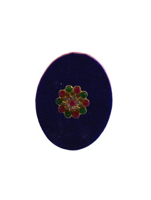 kundun stud acrylic brooch - 18826734 - Very Small Image - 1