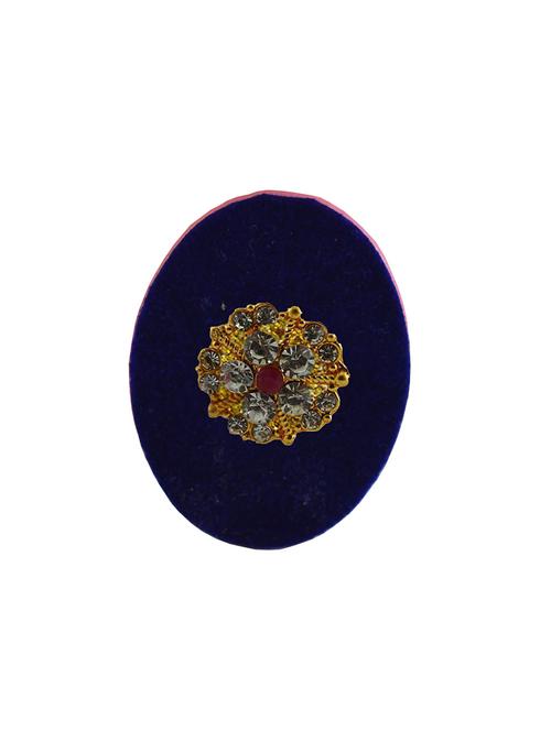 kundun stud acrylic brooch - 18826737 - Very Small Image - 1