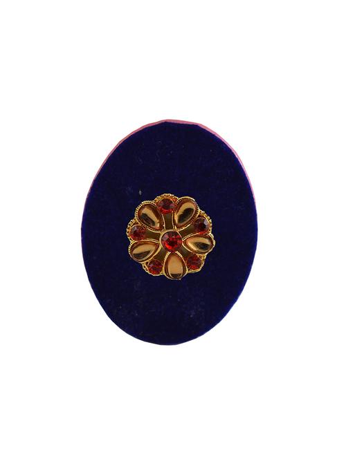 kundun stud acrylic brooch - 18826739 - Very Small Image - 1