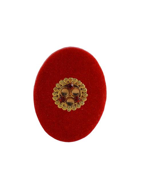 kundun stud acrylic brooch - 18826743 - Very Small Image - 1
