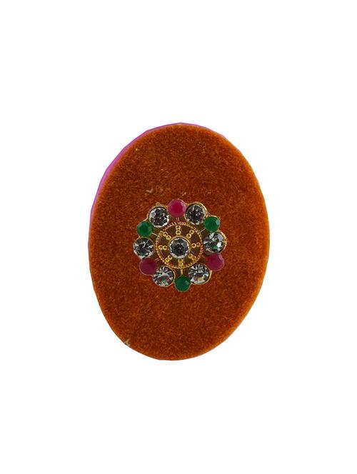 kundun stud acrylic brooch - 18826764 - Very Small Image - 1