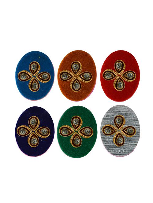 pack of 6 pin tuck brooch - 18826821 - Very Small Image - 1