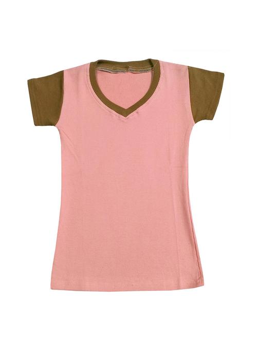 v neck solid regular top - 18832183 - Very Small Image - 1