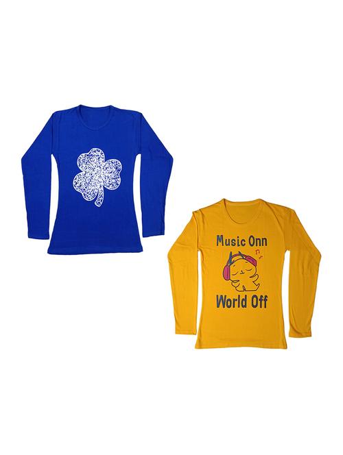 combo pack of cotton t-shirt - 18832826 - Very Small Image - 1