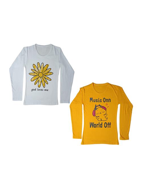 combo pack of cotton t-shirt - 18832872 - Very Small Image - 1